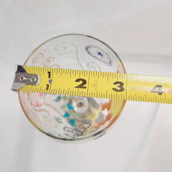 Vintage 1998 Smithereens Hand Painted Wine Glass, Virgo Scene, **NEW** - Picture 6 of 7